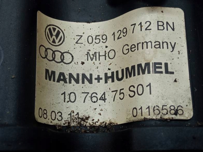 intake manifold 059129712BN 3.0 TDI Audi A4 IV (2008-2015) B8
