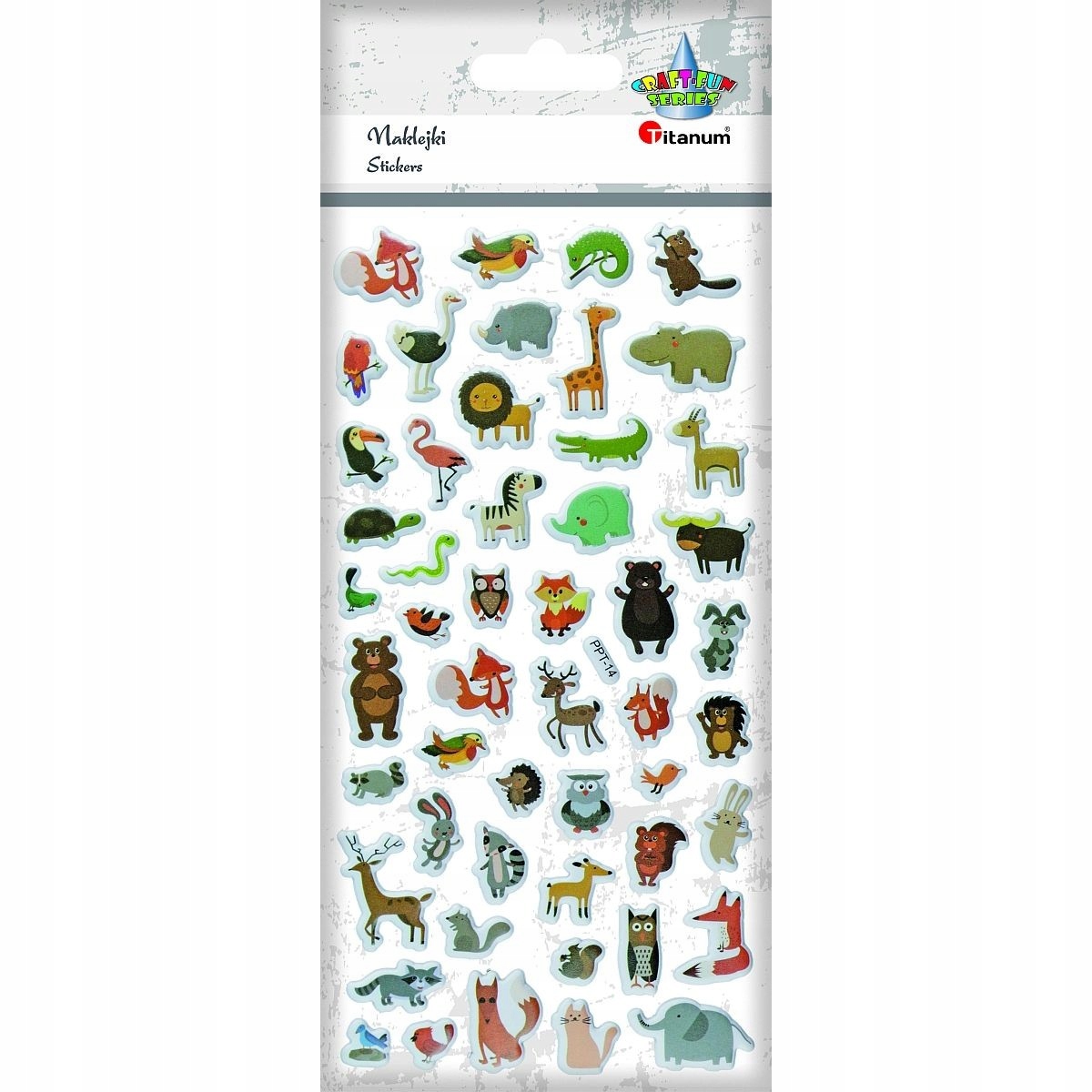 

Naklejki 3D zwierzęta afrykańskie Titanum Craft-Fu