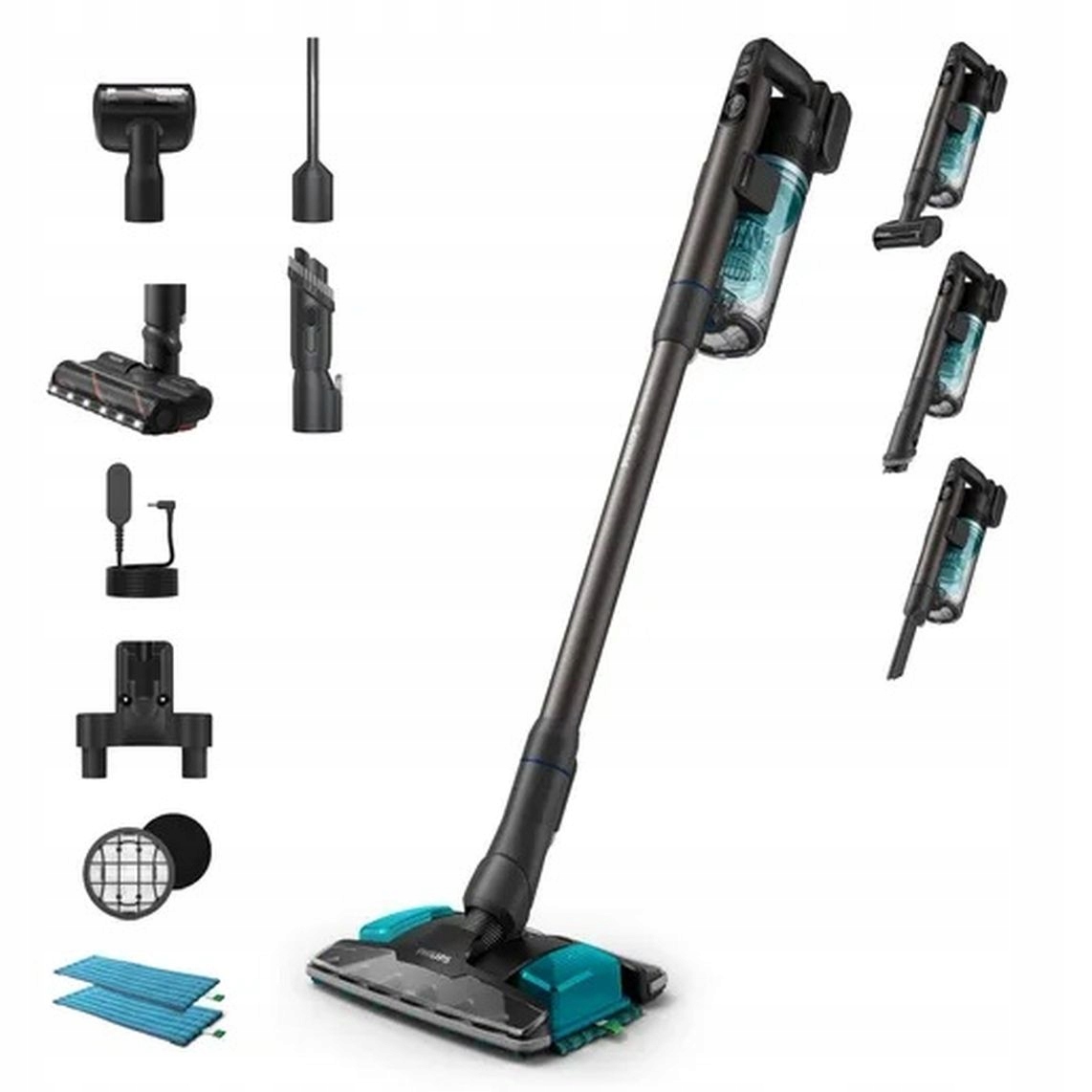 Odkurzacz bezprzewodowy pionowy myjący Philips SpeedPro 8000 Aqua XC8155/01