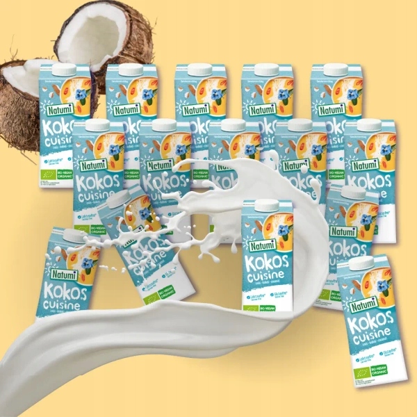 Zagęszczony Produkt Kokosowy Do Gotowania I Pieczenia Bezglutenowy Bio 15 x