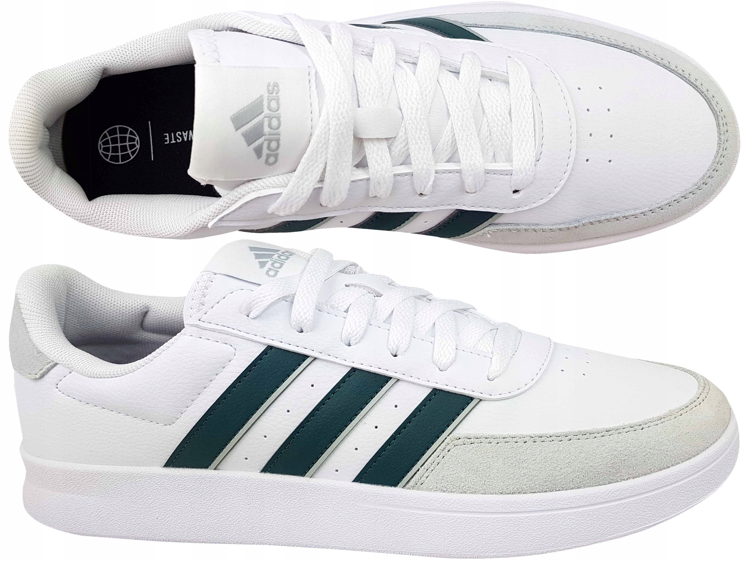 ADIDAS BREAKNET 2.0 ID9544 BUTY MĘSKIE TRAMPKI BIAŁE Kod producenta ID9544