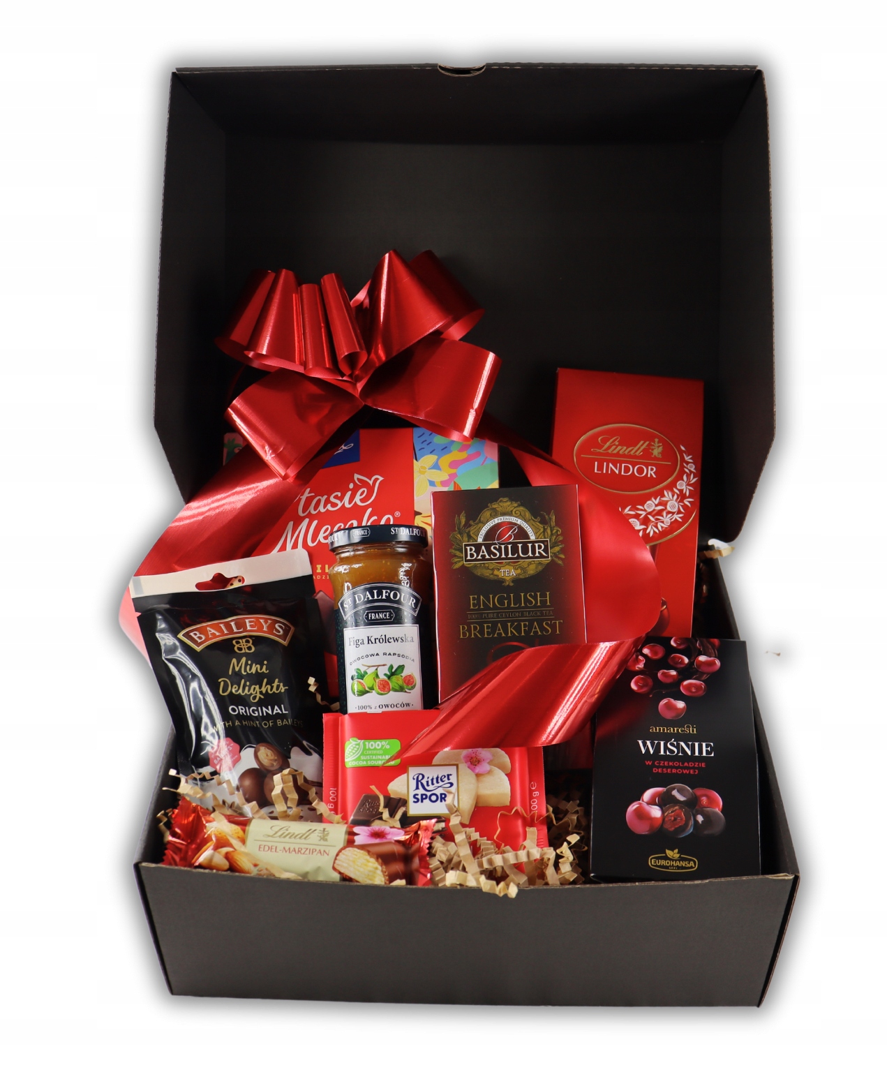 Dárkový Box Red Dárky Nápad na dárek v krabičce Sladkosti Narozeniny