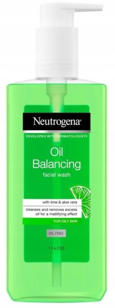 

Neutrogena Żel Do Twarzy Oil Balancing Lime Aloe