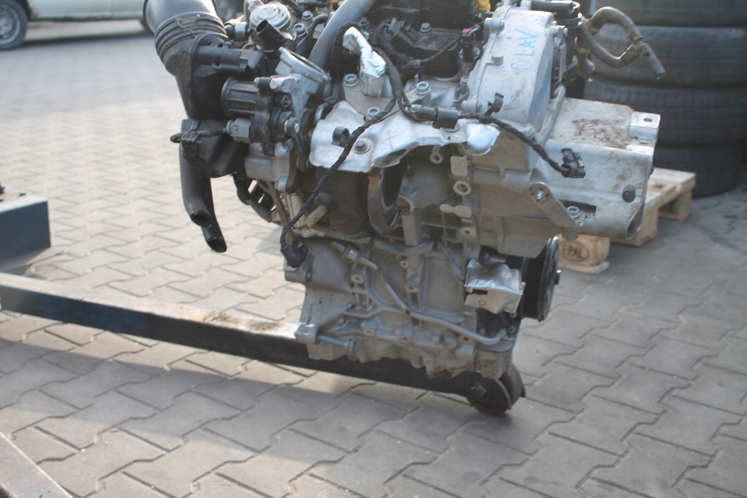 engine complete VW SKODA SEAT 1,0 TFSI DLAV 8 TYSKM