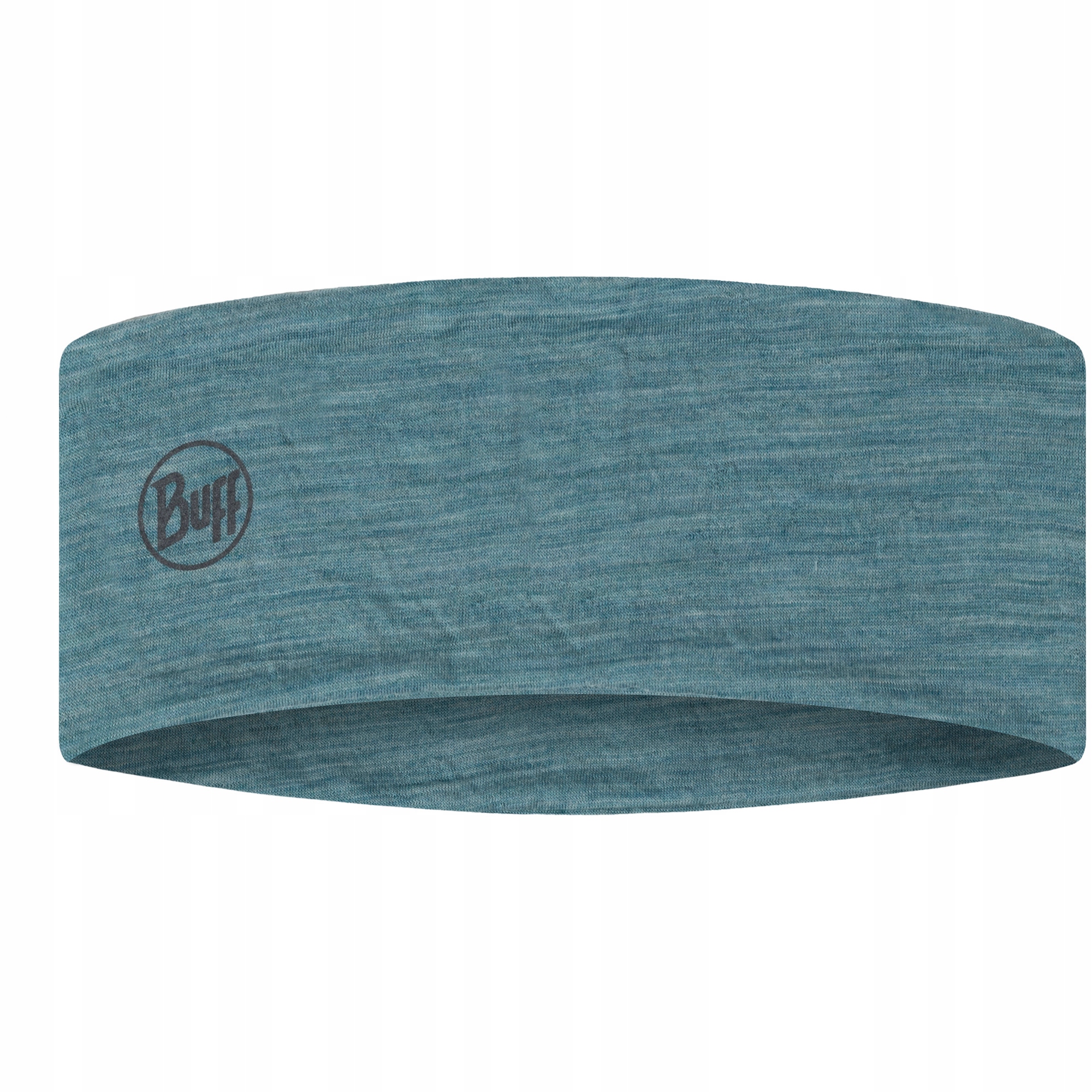 Opaska na głowę Buff z wełny Merino Lightweight niebieska