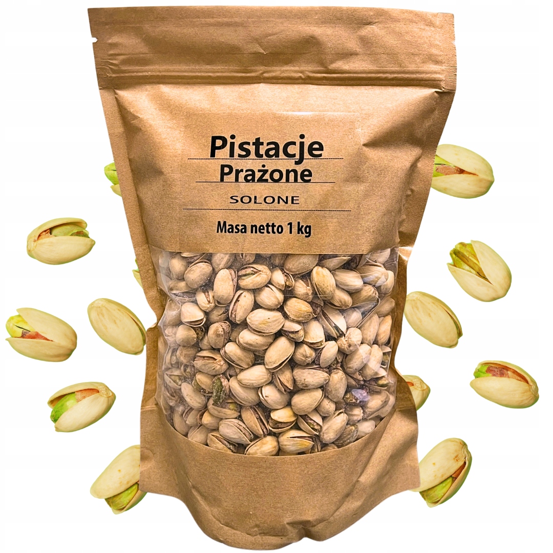 Levně Pistácie pražené solené 1 kg Usa 1000g velké čerstvé přírodní ořechy 1kg