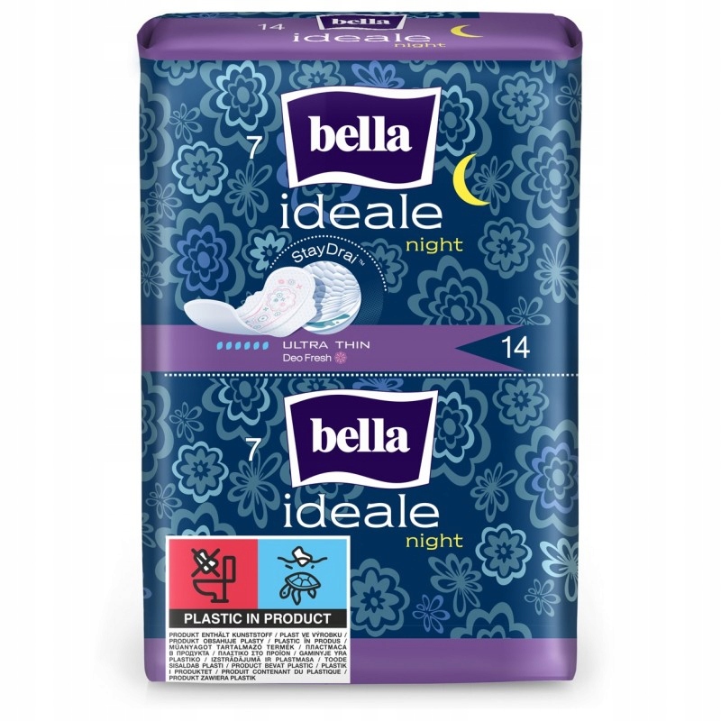 

Podpaski Bella Ideale Night Ultra Thin 14szt