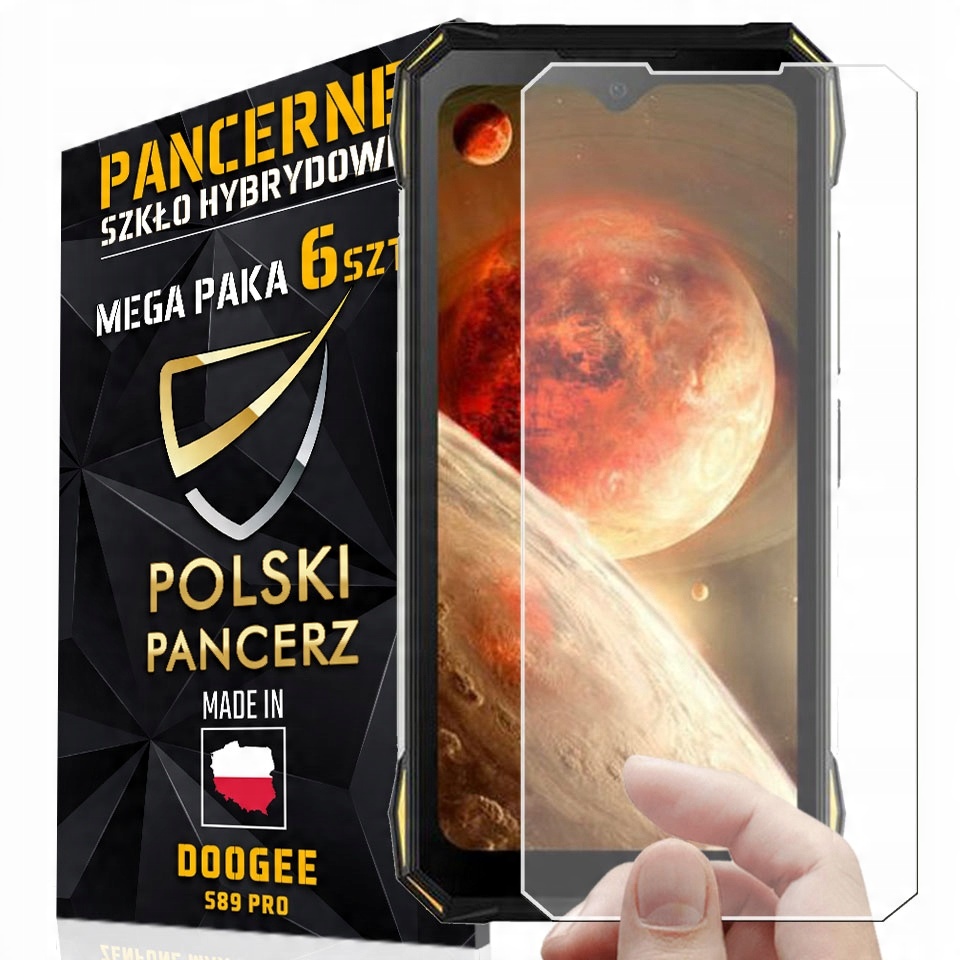 

6PACK Big Pack Szkło Do Doogee S89 Pro