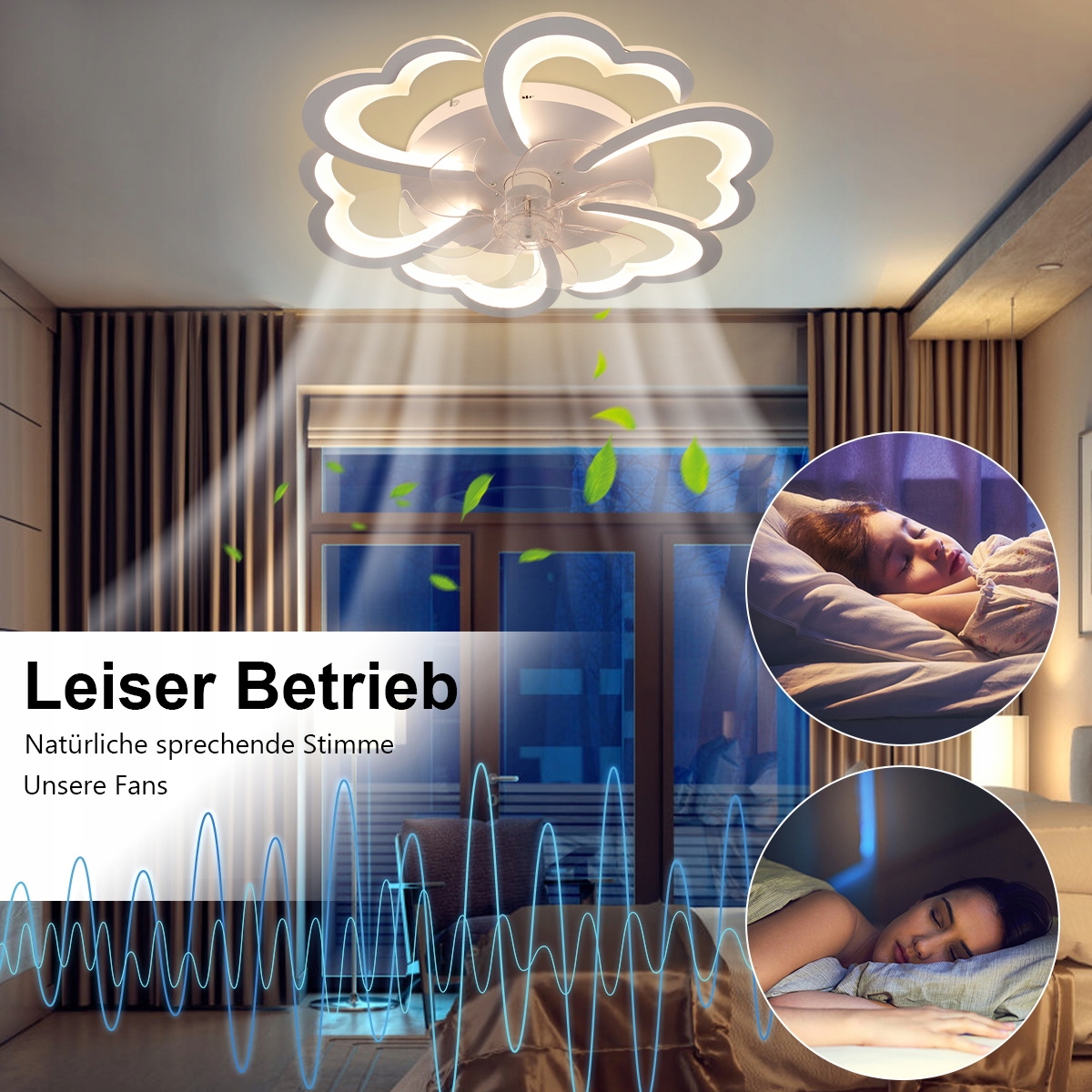 LAMPA LED 85W SUFITOWA Z WENTYLATOREM WIATRAK PILOTEM, ŚCIEMNIANA ŻYRANDOL Marka bez marki