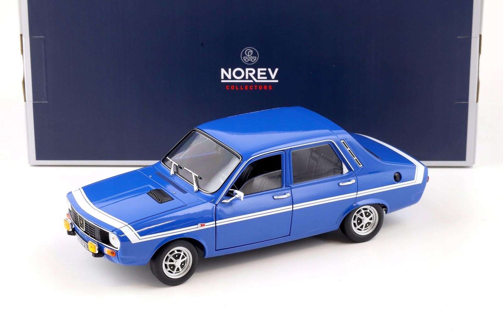 Norev Renault 12 Gordini Bleu de France 1971 Modrá 1:18