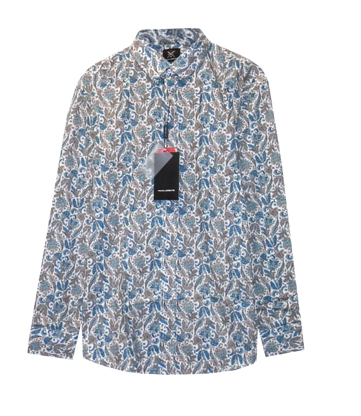 Pánská Košile Bavlna 100% Originální Vzor Pako Lorente vel. XL 43/44