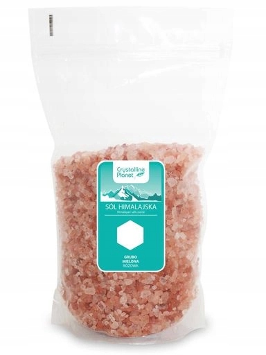 4x Himalájská sůl růžová hrubě mletá 1 kg