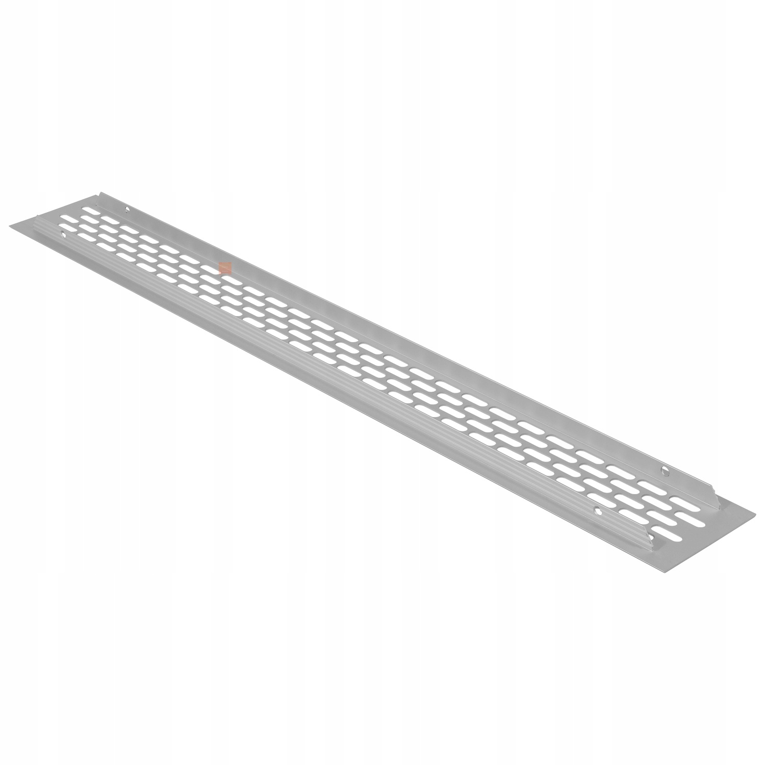 KRATKA WENTYLACYJNA MEBLOWA 60x480MM ALUMINIUM POD LODÓWKĘ Marka Leba