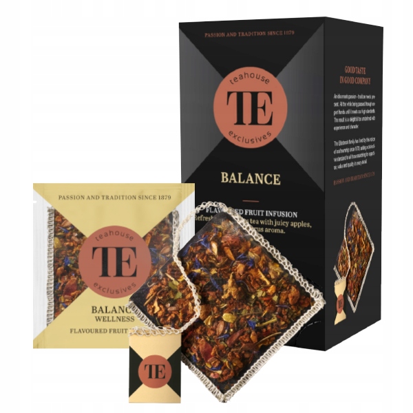 Баланс элитного чая в пакетиках Herbata Teahouse - 15 szt. Эксклюзивы чайханы Marka