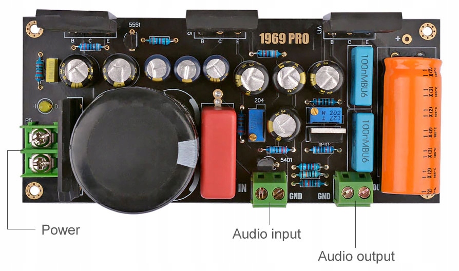 Wzmacniacz mocy 2 x 25W klasa A monobloki Producent Inna