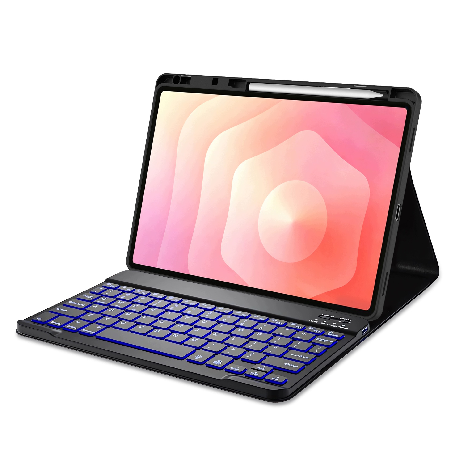 Pouzdro Podsvícená Klávesnice Pro Galaxy Tab S12+ Plus 12.4" X840 X846B
