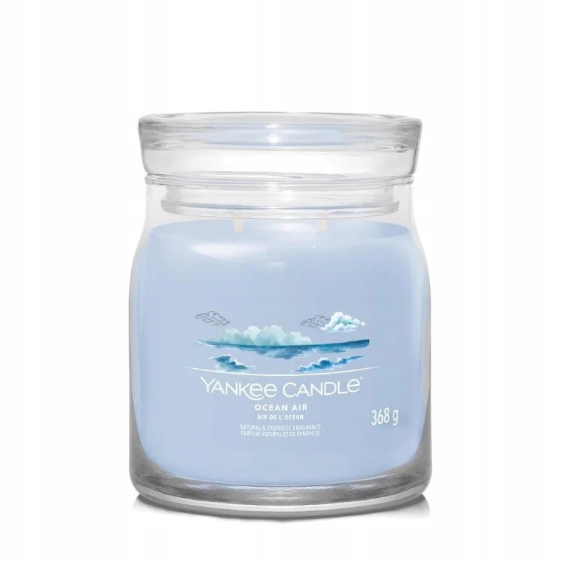 Střední svíčka Signature Ocean Air Yankee Candle