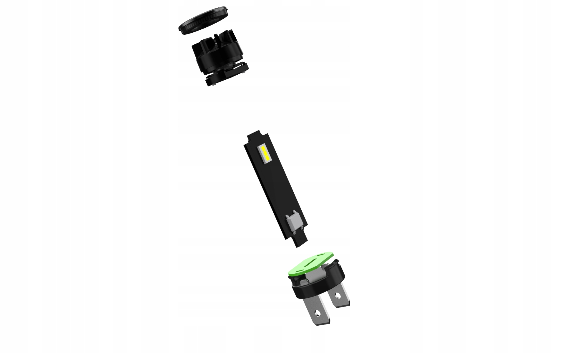 ŻARÓWKI LED H7 BEZ ADAPTERÓW 400% WIĘCEJ ŚWIATŁA Napięcie 12 V