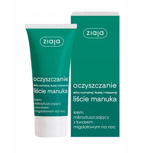 

Ziaja Manuka Krem z kwasem migdałowym na Noc 50ml