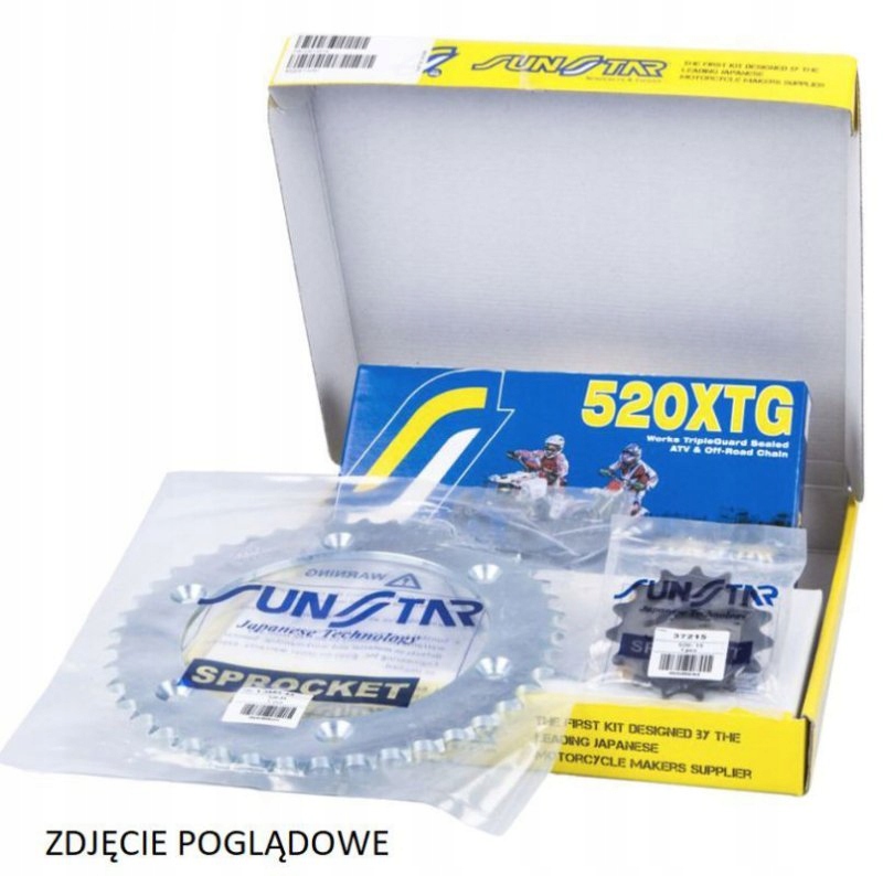 Pohonná Súprava Yamaha Xt 600E 97-03 Plus Zlatá