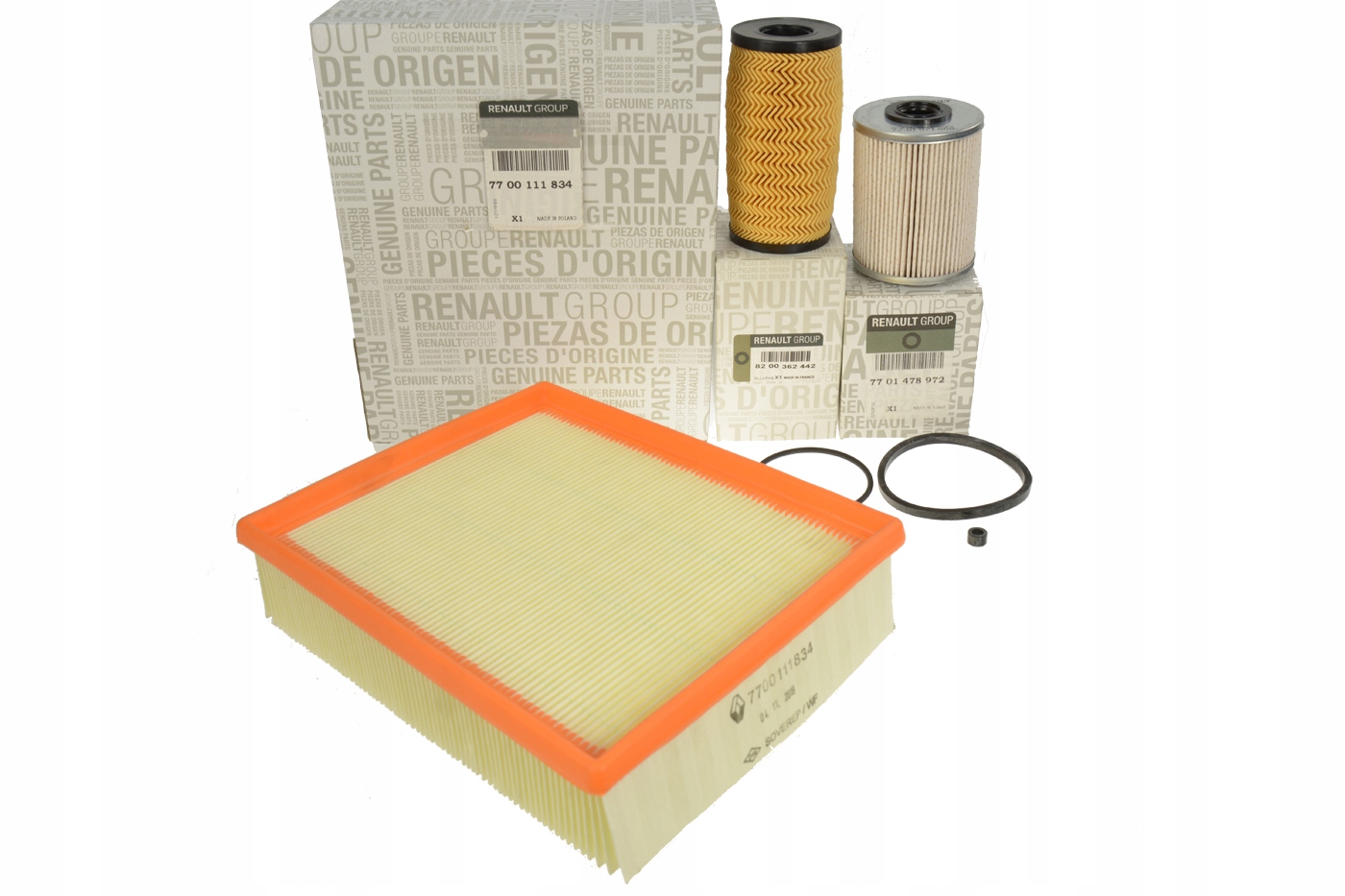 

Zestaw Komplet Filtrów 2.0 DCI Espace IV Oryginał