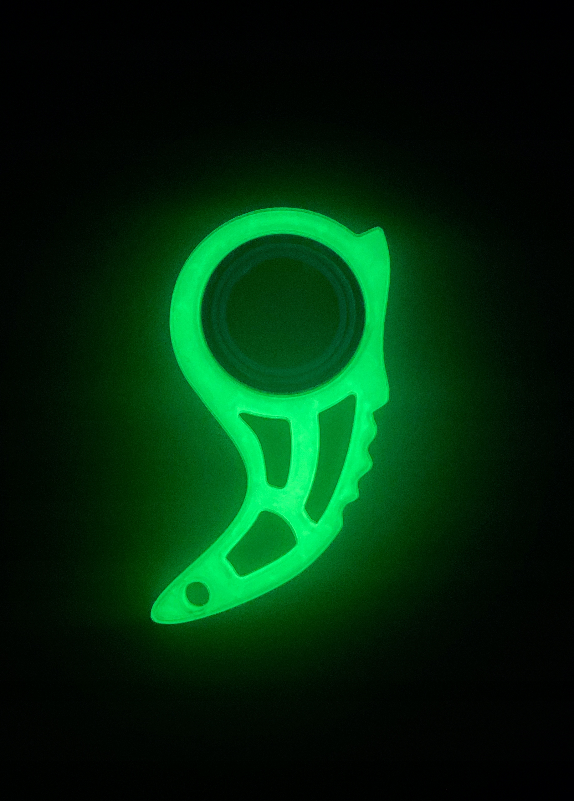 KEYRAMBIT + FLEXI REKIN ŚWIECĄCY NA ZIELONO W CIEMNOŚCI TIKTOK fiflak848 Marka bez marki