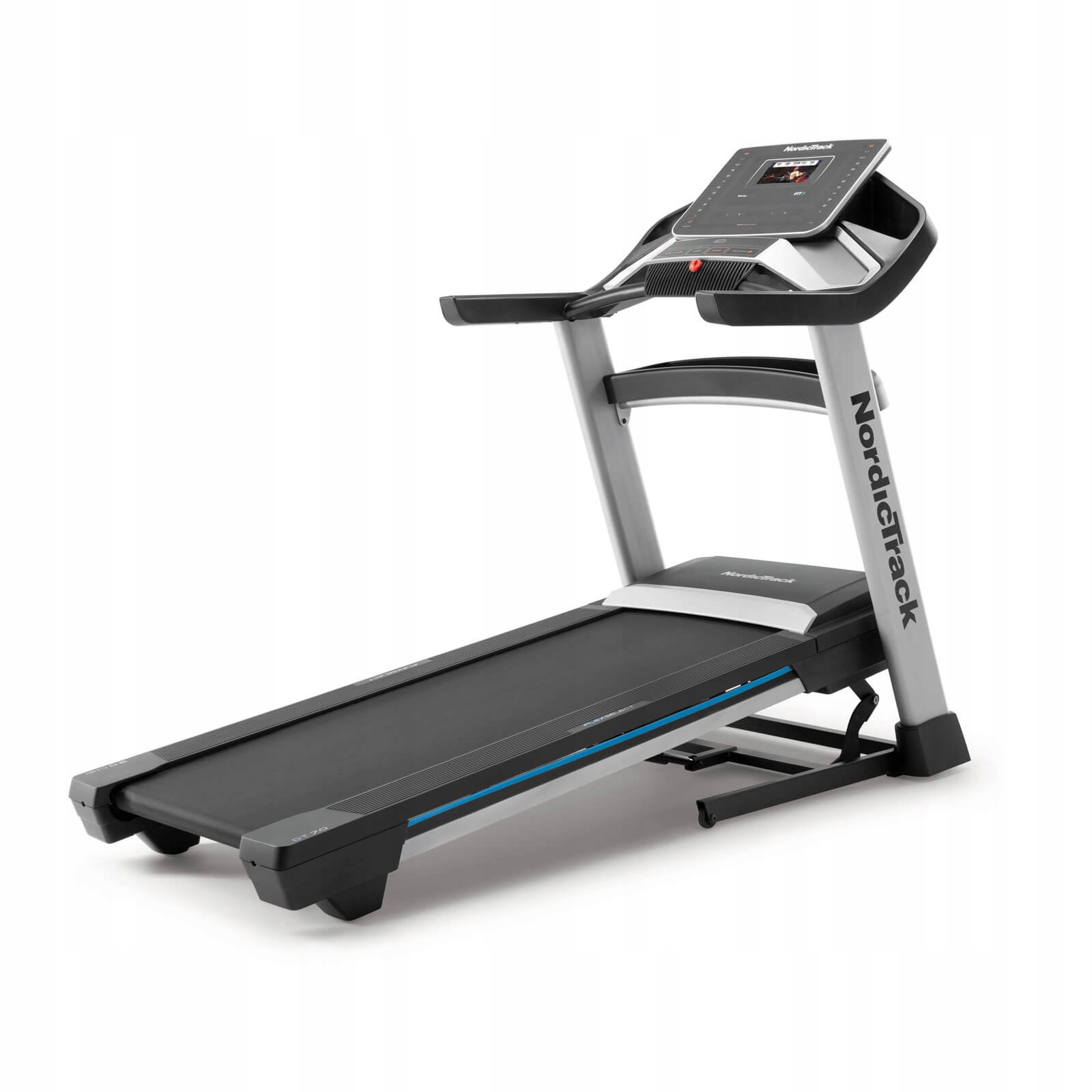 Bieżnia elektryczna NordicTrack Exp 7i do 135 kg trening w domu fitness