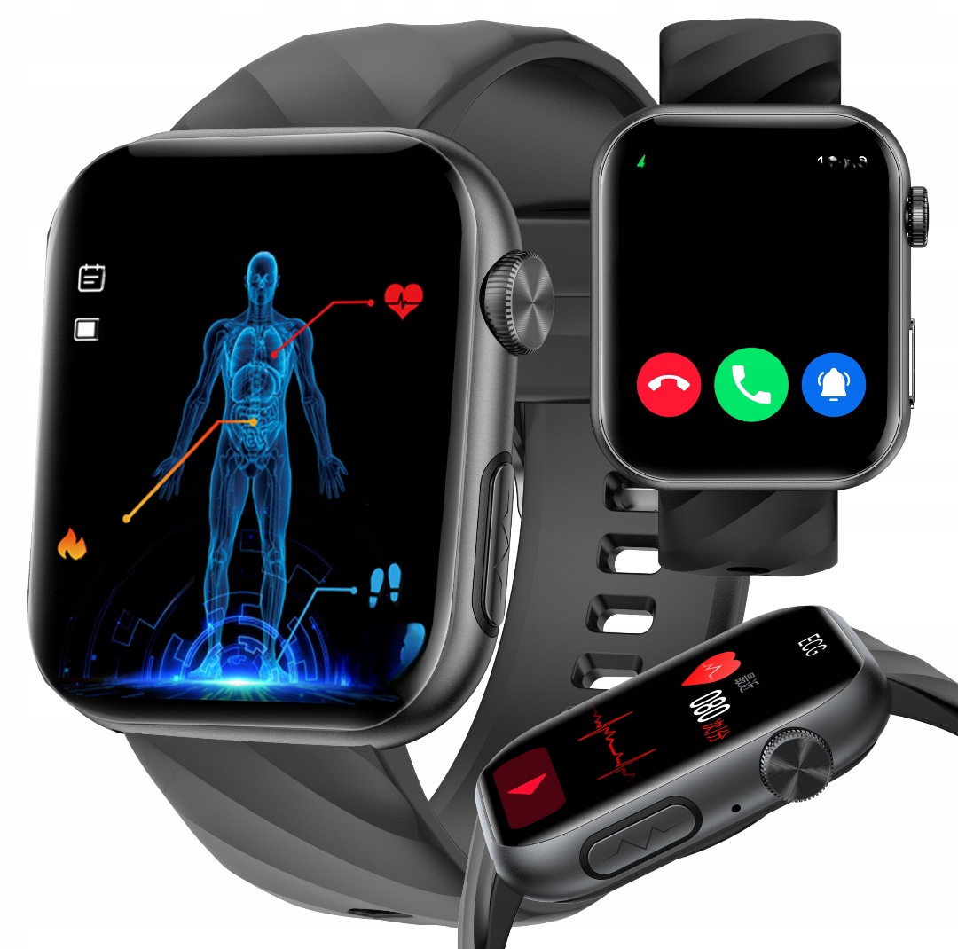 Smartwatch Zegarek Sportowy Monitor Snu Marsyu MT500 Bluetooth Amoled 1,97"