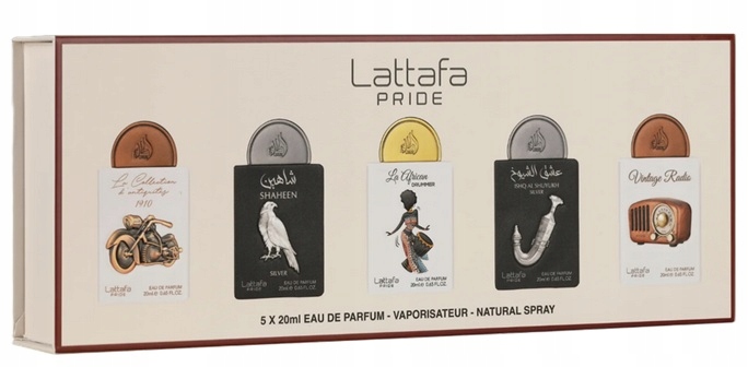 Sada Lattafa Pride NO.05 Collection 5X20ML Parfémovaná Voda Unisex