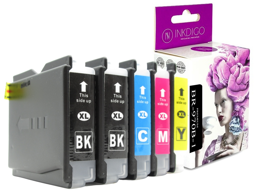 

Tusze do Drukarki Brother LC970 DCP-135C DCP-150C