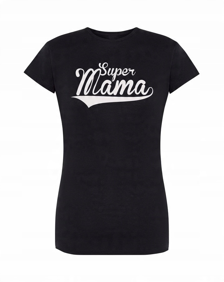 

Koszulka na Dzień Matki - Super Mama, czarna S