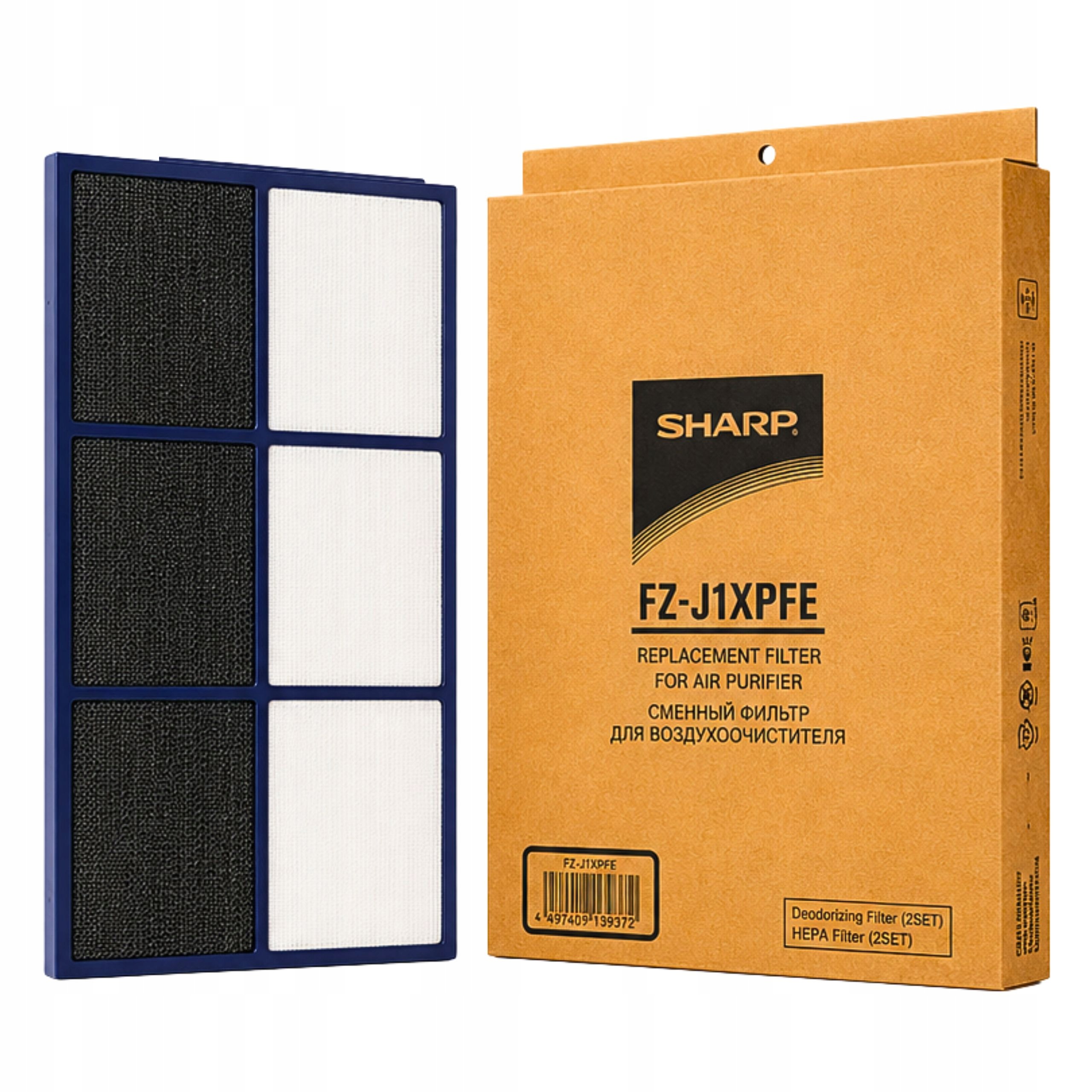Sharp Originální filtr aktivního uhlí FZ-J1XPFE pro čističku KI-TX100EU