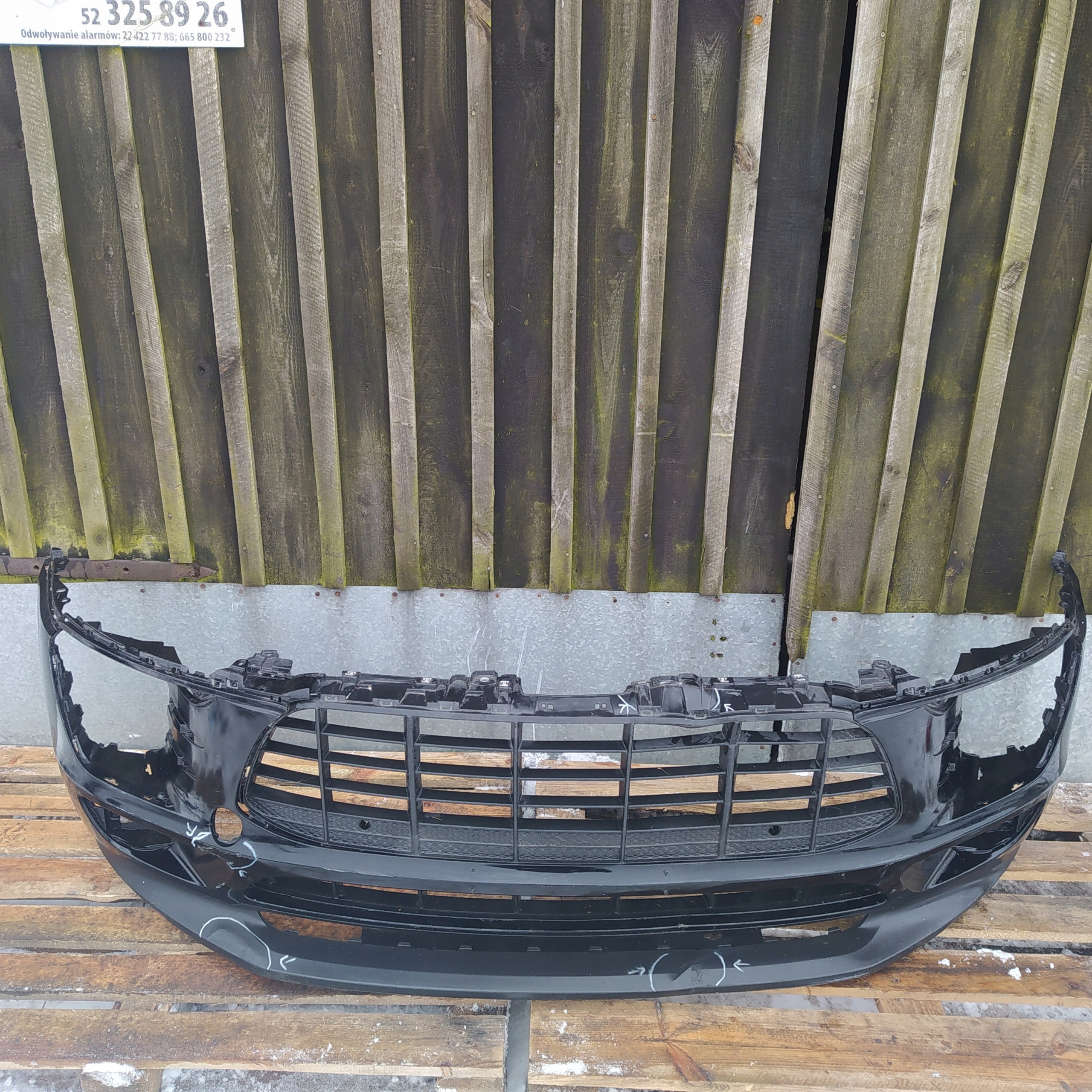 PORSCHE MACAN 95B LIFT 18- ZDERZAK PRZEDNI PRZÓD