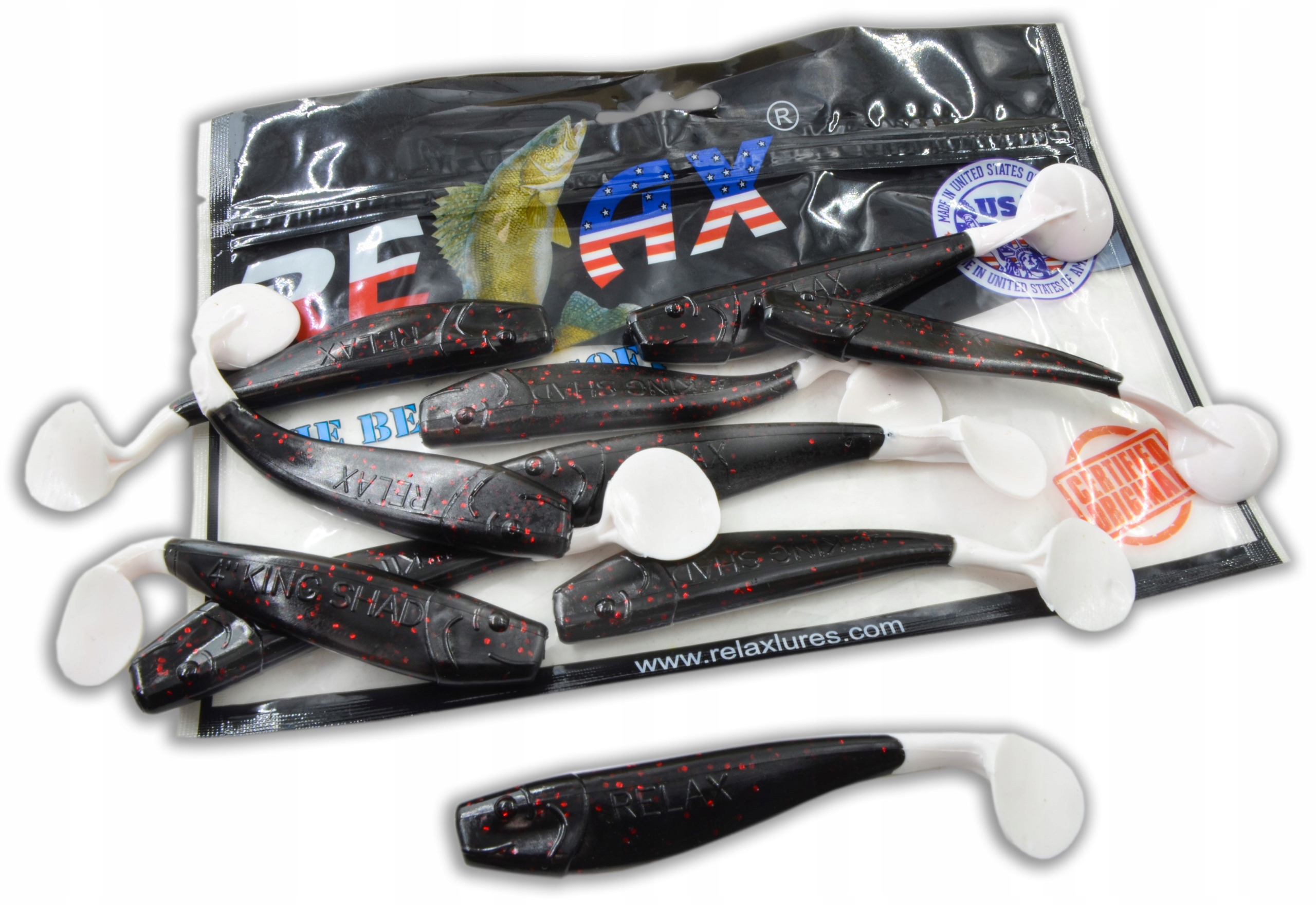

Relax Guma Na Sandacza King Shad 4'' 11,5cm