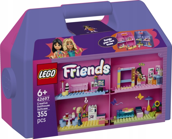 Lego(r) Friends 42697 Kreativní Domeček Pro Panenky V Kufru