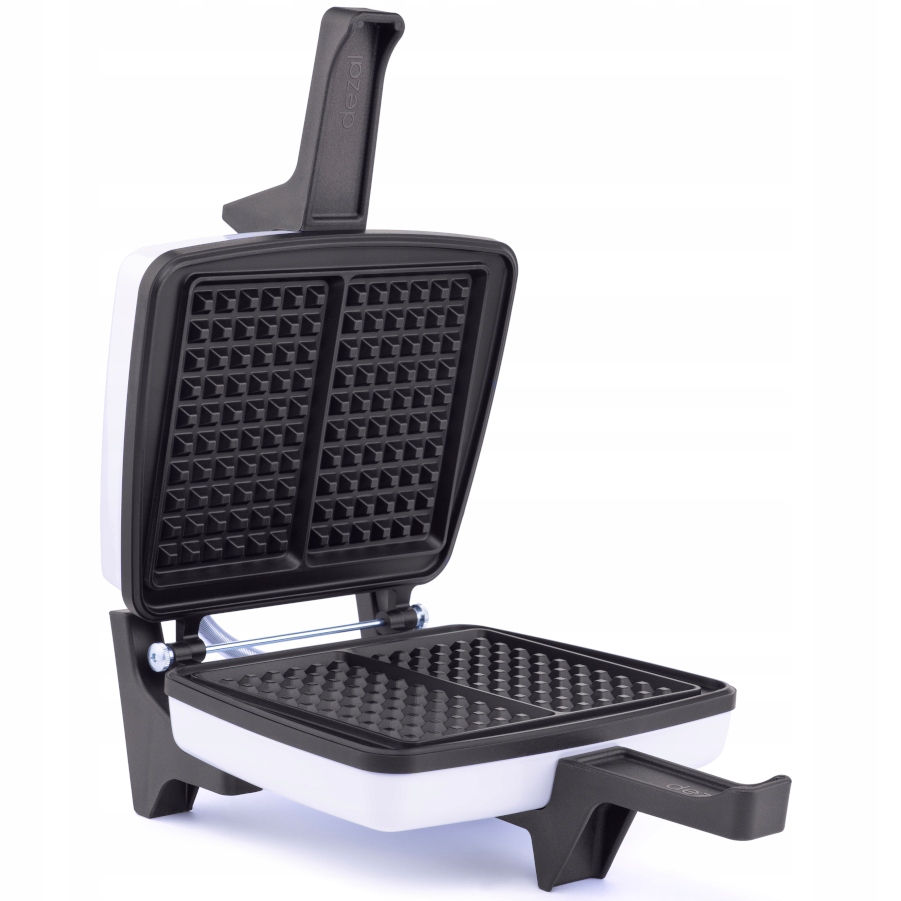 Gofrownica opiekacz Dezal 301.4.1 N biała 1300W Polska mocna