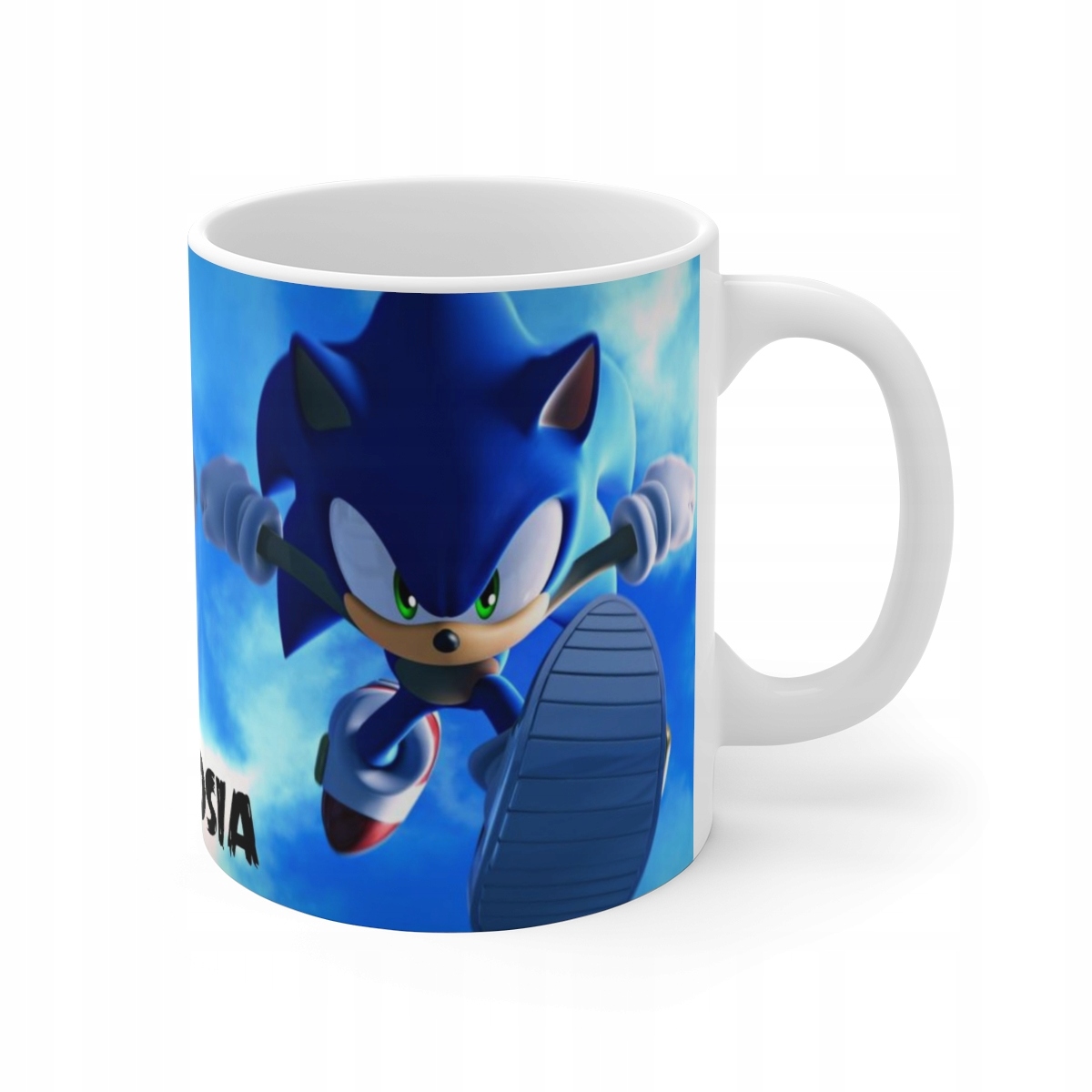 

Kubek imię Sonic 2 X błyskawica Hedgehog