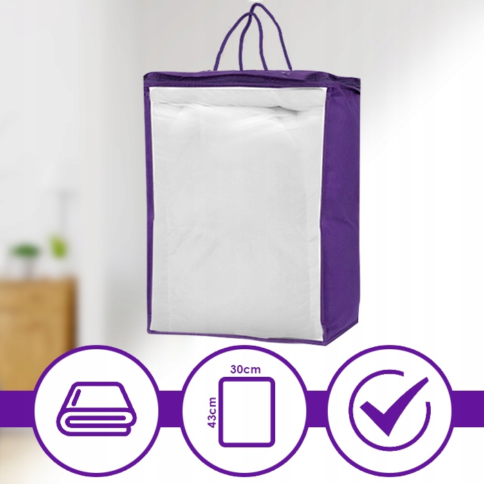 POKROWIEC TORBA ORGANIZER NA POŚCIEL KOCE KOŁDRĘ Marka inna