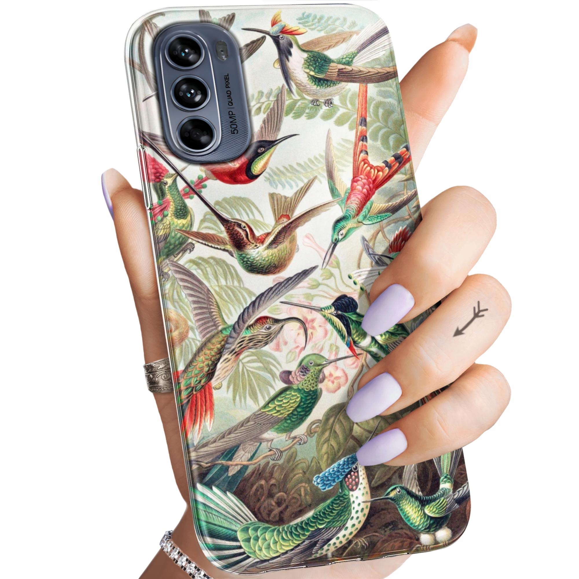 Etui Do Motorola Moto G62 5G Ernst Haeckel Przyroda Botanika Obudowa