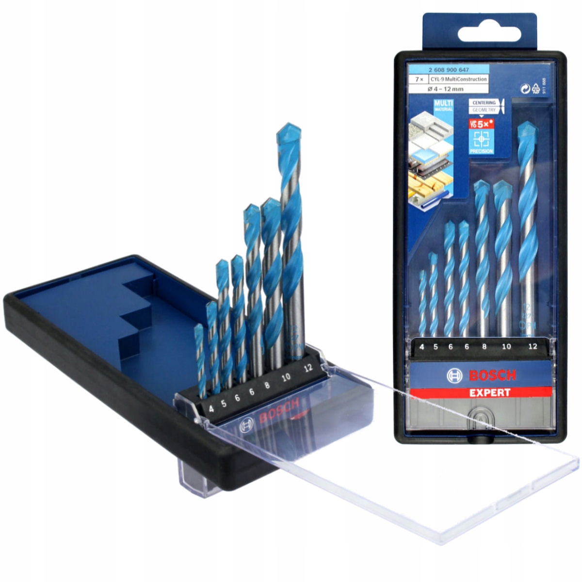 

Bosch jedno Wiertło Do Wszystkiego 7PC Robust