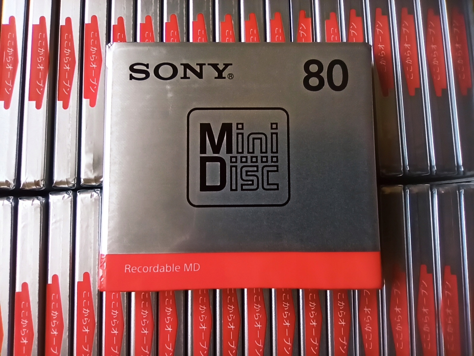 MiniDisc MD SONY 80 MDW80T-S Japan 1szt