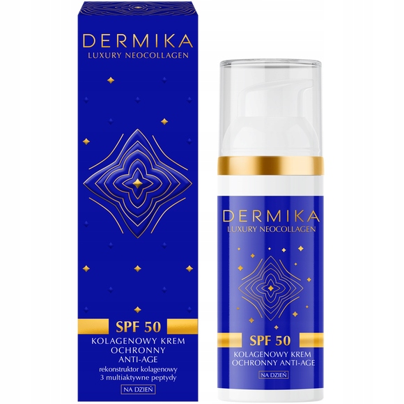 

Dermika Luxury Neocollagen SPF50 krem ochronny 50