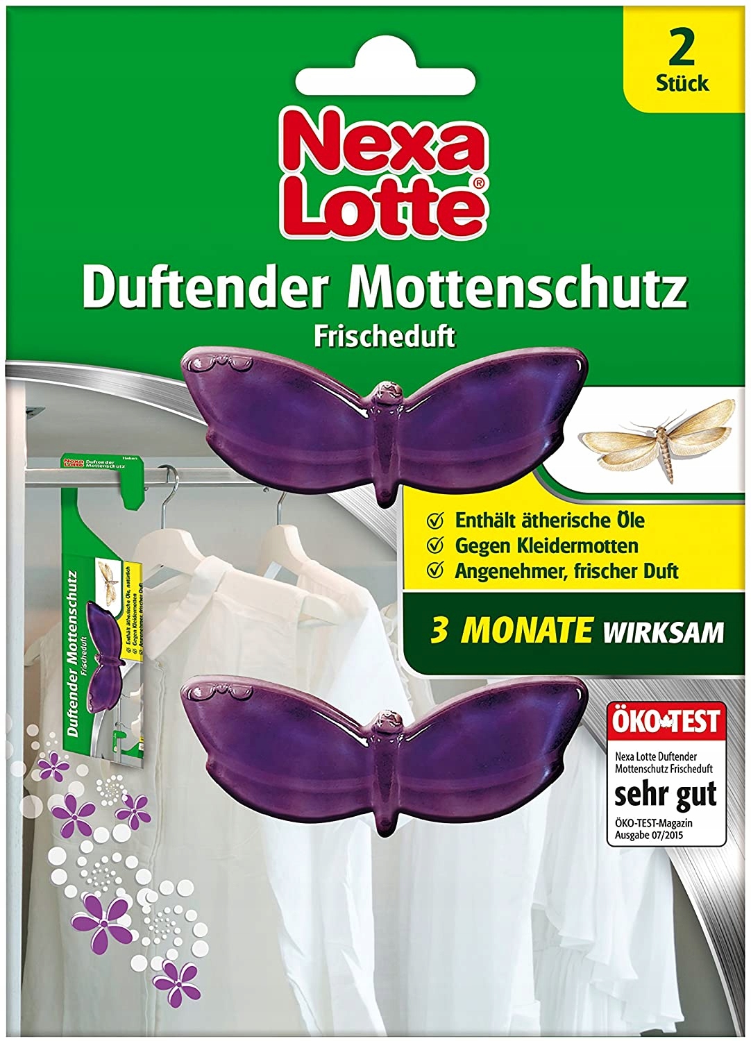 

Zapachowa zawieszka przeciwko molom Nexa Lotte