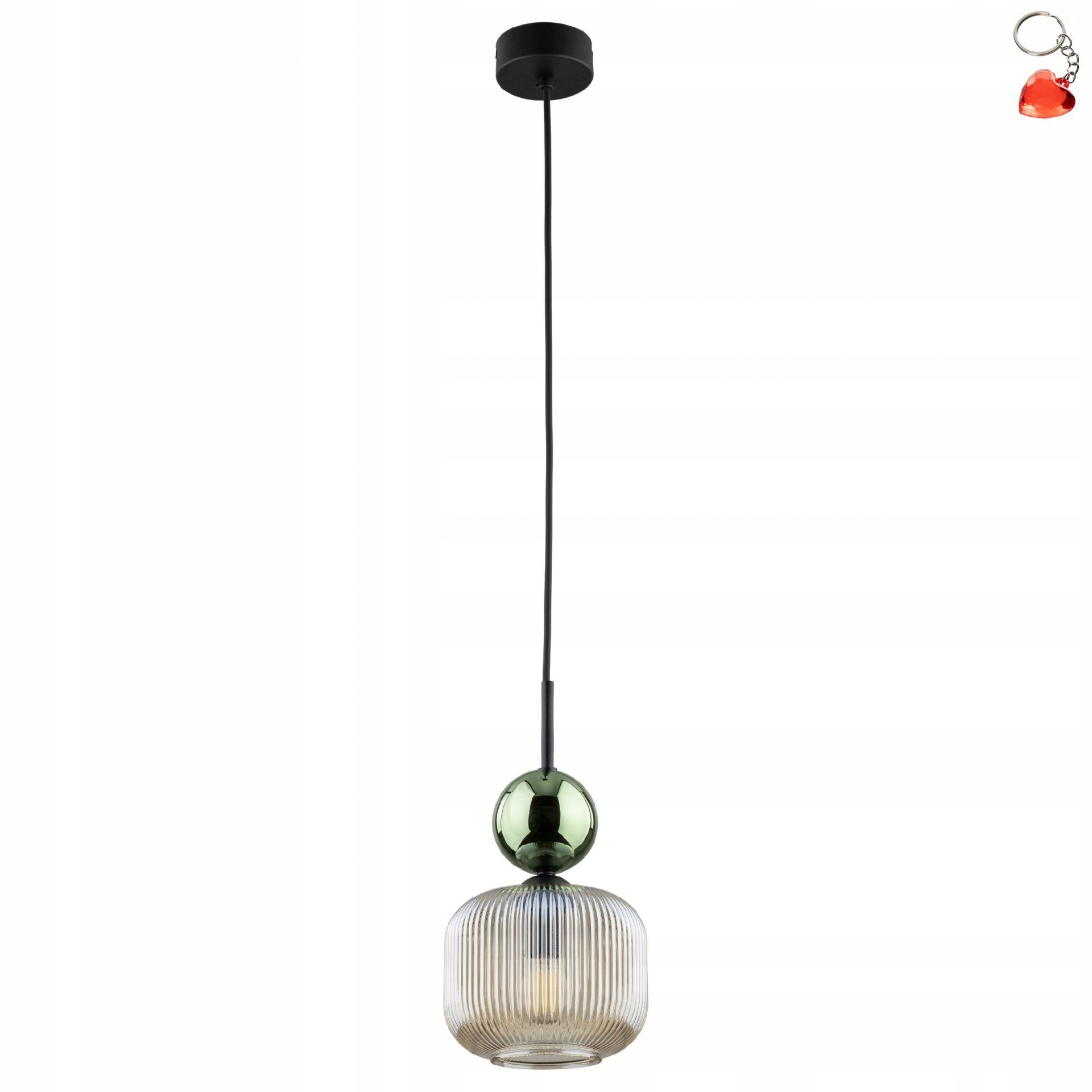 Závěsná lampa Sophia Green Cognac 11144 Tk Lighting