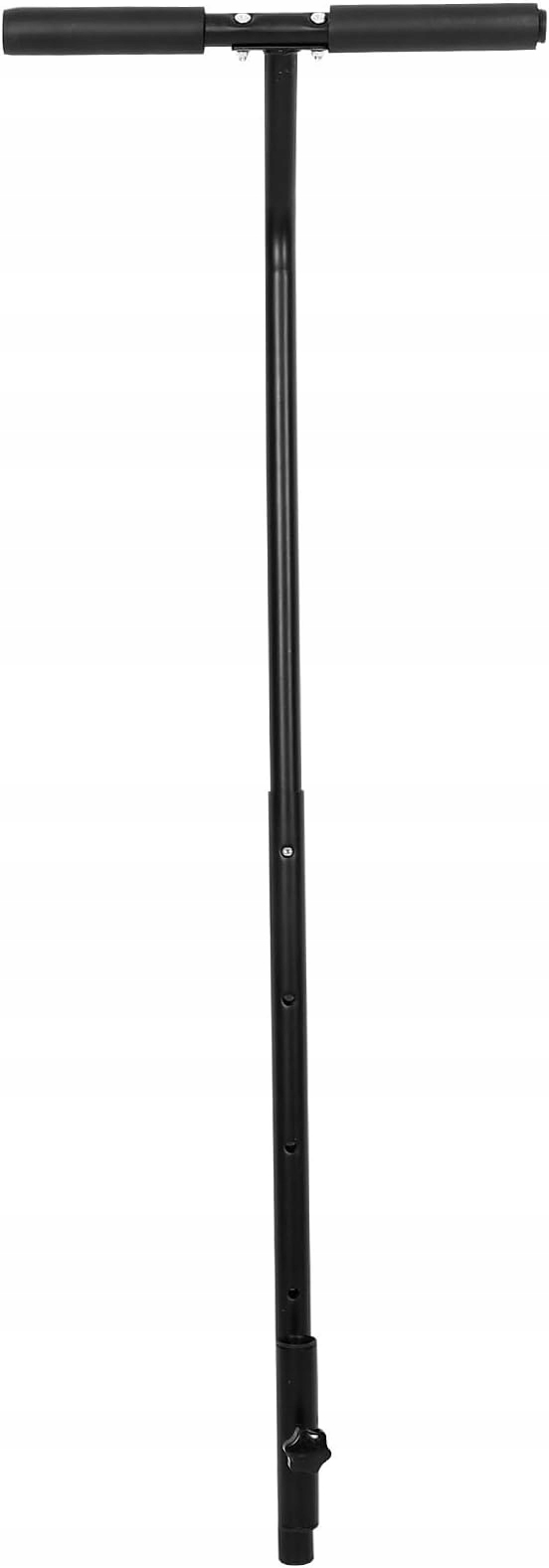 Uchwyt do trampoliny fitness ze stali nierdzewnej wymienny 130 cm czarny