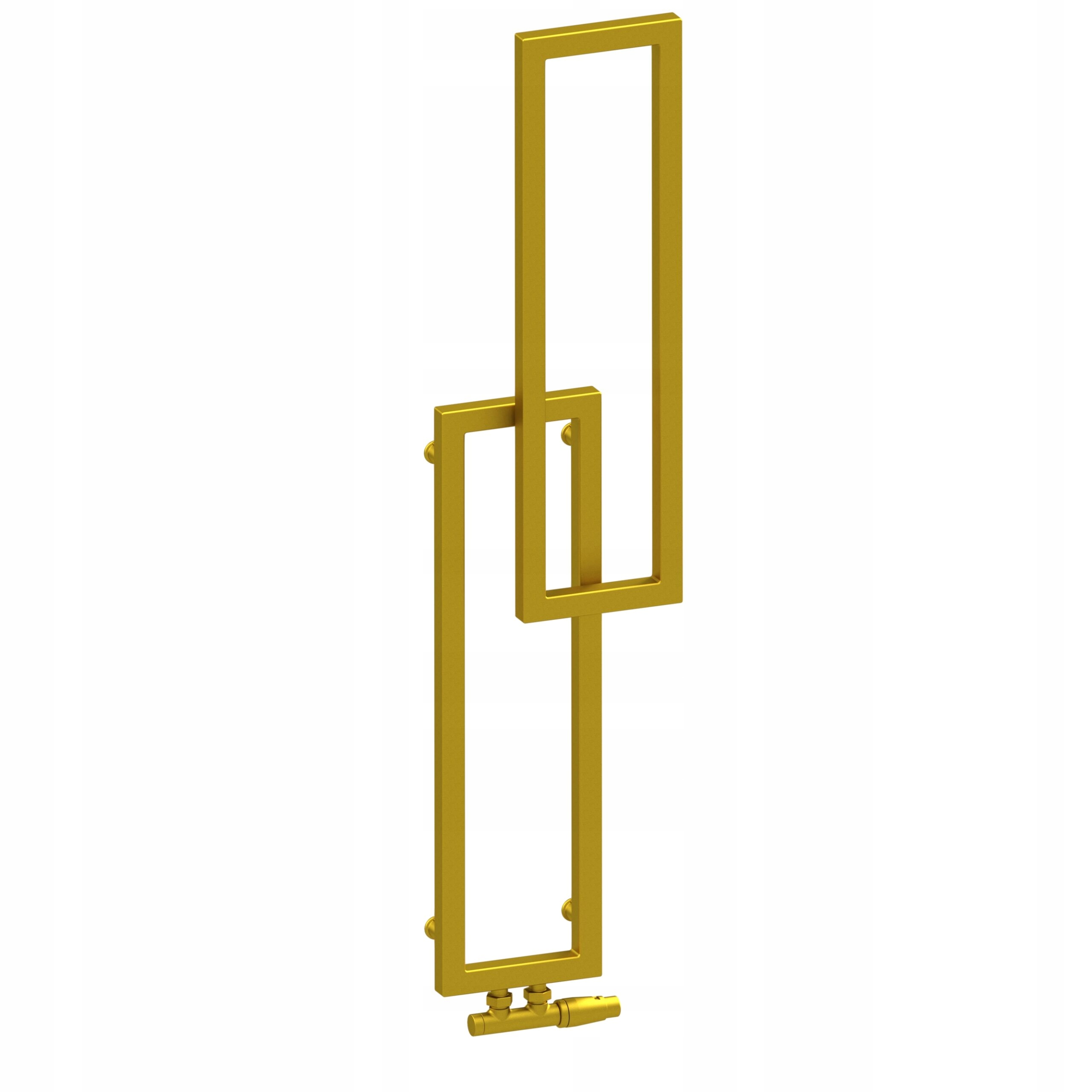 Dekoratívny Radiátor Aureus Slim H1230 L300 Zlatý