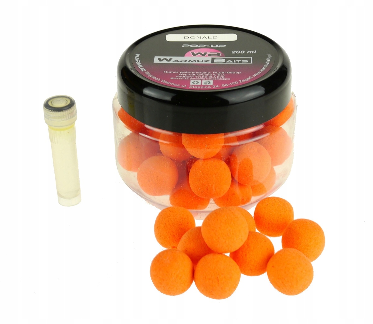 Donald Kulki Pop Up 15mm Dopalacz Warmuz Baits