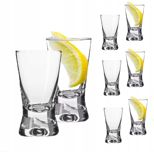

Kieliszki do wódki shotów Tequili 6szt 25ml.KROSNO