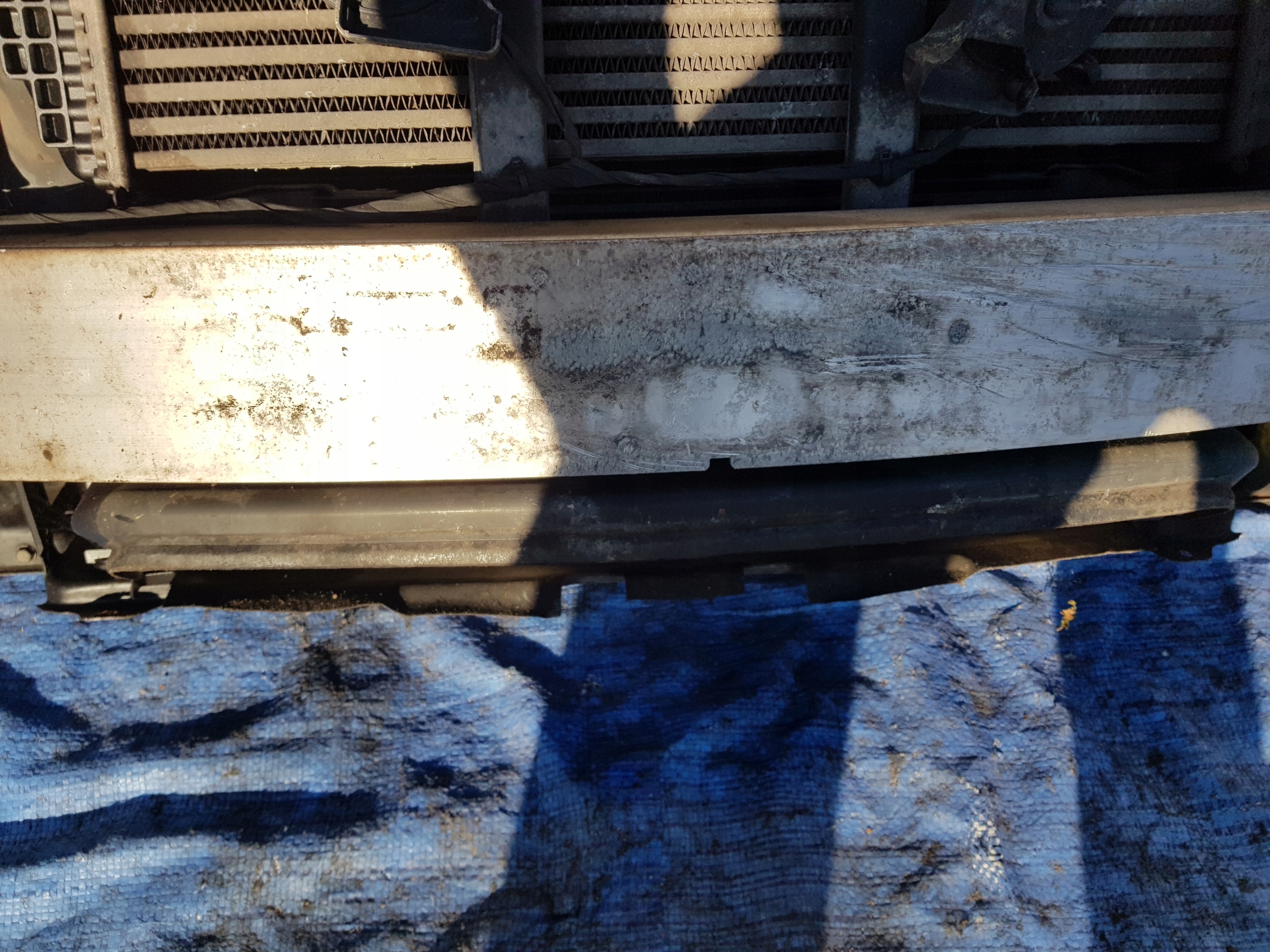 support panel for radiators radiator MERCEDES ML W164 350 LIFT 3.0CDI