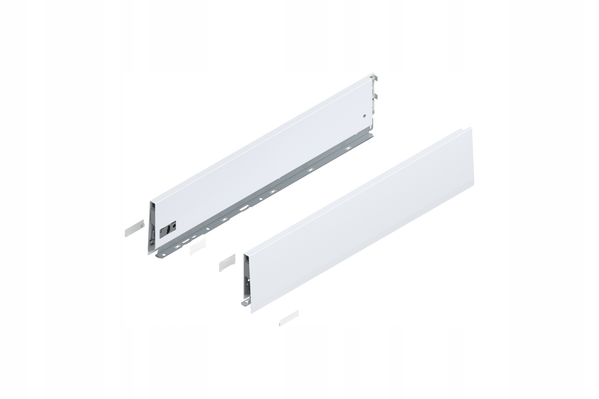 Blum 470K6002S Bok Merivobox, výška K (129 mm), délka 600 mm, bílý mat